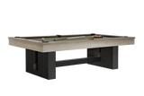 American Heritage Vancouver Pool Table In Natural And Black Ash